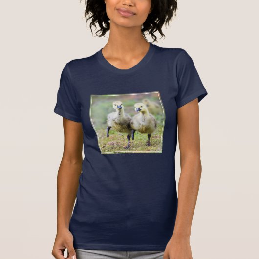 Kutest Baby Animals | Canadese Goose Goslings T-shirt (Voorkant)