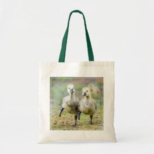 Kutest Baby Animals   Canadese Goose Goslings Tote Bag