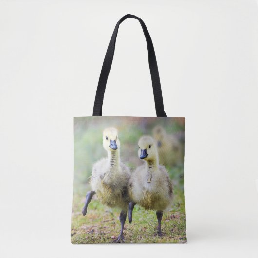 Kutest Baby Animals | Canadese Goose Goslings Tote Bag (Voorkant)