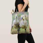 Kutest Baby Animals | Canadese Goose Goslings Tote Bag (Dichtbij)