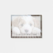 Kutest Baby Animals | Cavashon Puppy Post-it® Notes (Voorkant)
