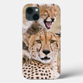 Kutest Baby Animals | Cheetah Cat & Cub Case-Mate iPhone Case (Achterkant)
