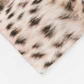 Kutest Baby Animals | Cheetah Cat & Cub Fleece Deken (Hoek)