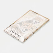 Kutest Baby Animals | Cheetah Cat & Cub Post-it® Notes (Schuin)