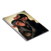 Kutest Baby Animals | Chimpansee Hug Notitieboek (Rechterzijde)