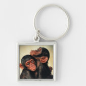 Kutest Baby Animals | Chimpansee Hug Sleutelhanger (Voorkant)