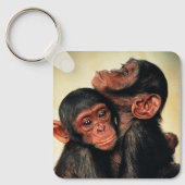 Kutest Baby Animals | Chimpansee Hug Sleutelhanger (Voorkant)