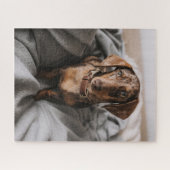 Kutest Baby Animals | Chocolade Dapple Dachshund Legpuzzel (Horizontaal)