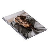 Kutest Baby Animals | Chocolade Dapple Dachshund Notitieboek (Rechterzijde)