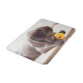 Kutest Baby Animals | Chocolade Labrador Puppy Badmat (Gekanteld)
