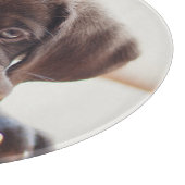 Kutest Baby Animals | Chocolade Labrador Puppy Snijplank (Hoek)