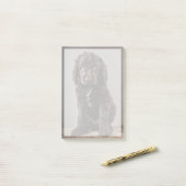 Kutest Baby Animals | Cockapoo Puppy Post-it® Notes (Op bureau)