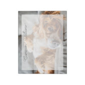 Kutest Baby Animals | Cocker Spaniel Notitieblok (Linkerzijde)