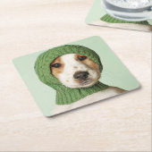 Kutest Baby Animals | Cocker Spaniel Puppy Kartonnen Onderzetters (Schuin)