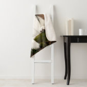 Kutest Baby Animals | Collie aan de Zwarte en Witt Sherpa Deken (In situ)