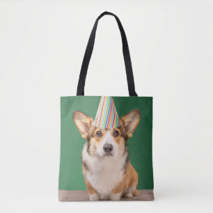 Kutest Baby Animals Corgi Birthday Puppy Tote Bag