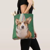 Kutest Baby Animals | Corgi Birthday Puppy Tote Bag (Dichtbij)