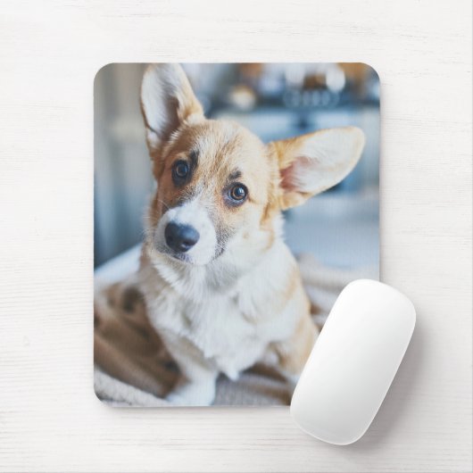 Kutest Baby Animals | Corgi Head Tilt Muismat (Met muis)