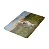 Kutest Baby Animals | Corgi in Cloudy Yard Badmat (Gekanteld)