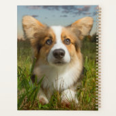 Kutest Baby Animals | Corgi in Cloudy Yard Planner (Achterkant)