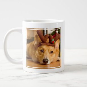 Kutest Baby Animals   Corgi-kerstrenrenrendiertje Grote Koffiekop