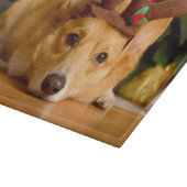 Kutest Baby Animals | Corgi-kerstrenrenrendiertje Snijplank (Hoek)