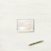 Kutest Baby Animals | Corgi & Plush Puppy Post-it® Notes (Op bureau)