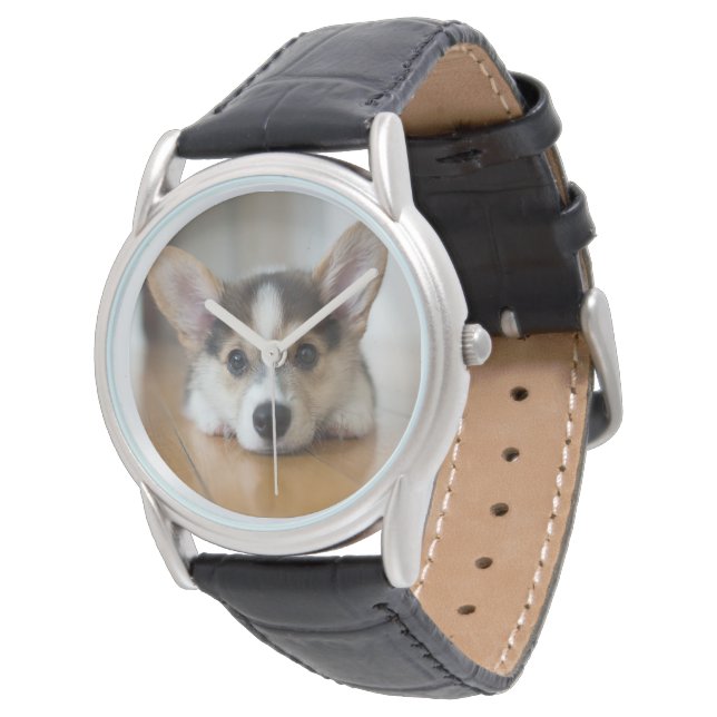 Kutest Baby Animals | Corgi Puppy Horloge (Gekanteld)