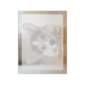 Kutest Baby Animals | Corgi Puppy Notitieblok (Linkerzijde)