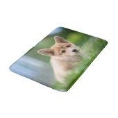 Kutest Baby Animals | Corgi Puppy op de Yard Badmat (Gekanteld)
