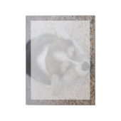 Kutest Baby Animals | Corgi Puppy op Shag Rug Notitieblok (Linkerzijde)