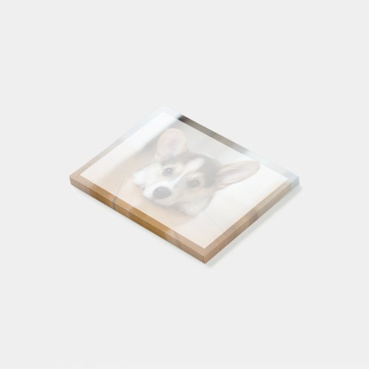 Kutest Baby Animals | Corgi Puppy Post-it® Notes (Schuin)