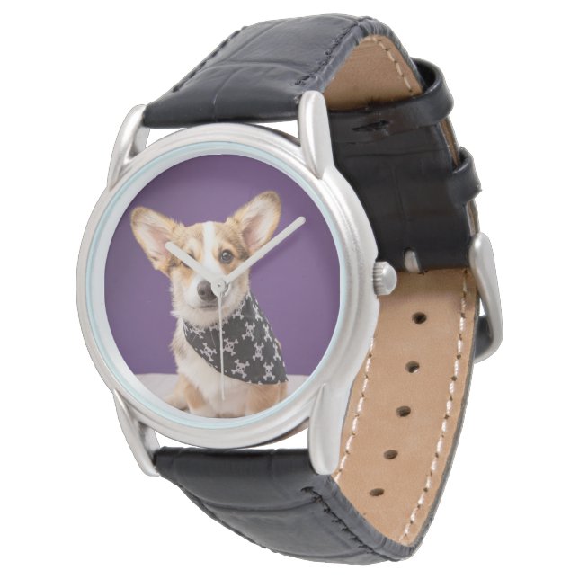 Kutest Baby Animals | Corgi Puppy Skull Bandana Horloge