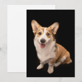 Kutest Baby Animals | Corgi Puppy Smile Bedankkaart (Voorkant / Achterkant)