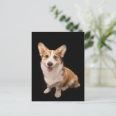 Kutest Baby Animals | Corgi Puppy Smile Briefkaart (Staand voorkant)