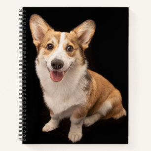 Kutest Baby Animals Corgi Puppy Smile Notitieboek