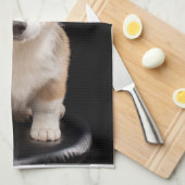 Kutest Baby Animals | Corgi Puppy Standing Tall Theedoek (Quarter Fold)