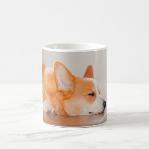 Kutest Baby Animals   Corgi Slaping Koffiemok