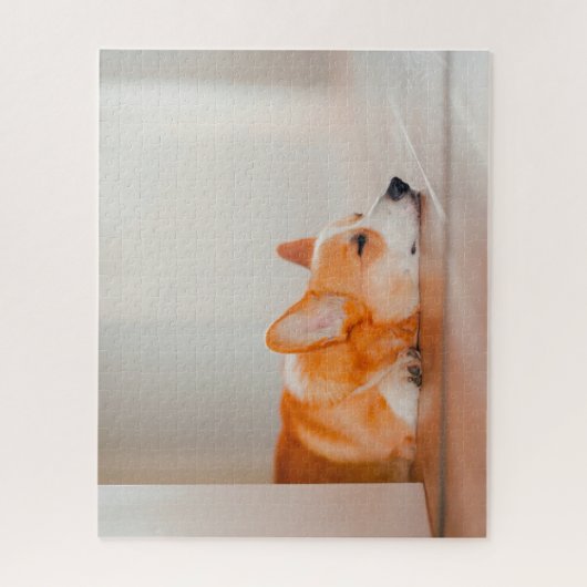 Kutest Baby Animals | Corgi Slaping Legpuzzel (Verticaal)