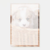 Kutest Baby Animals | Corgi Tiny Puppy Post-it® Notes (Voorkant)