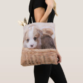 Kutest Baby Animals | Corgi Tiny Puppy Tote Bag (Dichtbij)