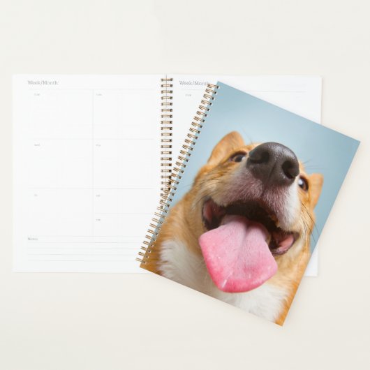 Kutest Baby Animals | Corgi Tongue Planner (Display)