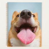 Kutest Baby Animals | Corgi Tongue Planner (Voorkant)