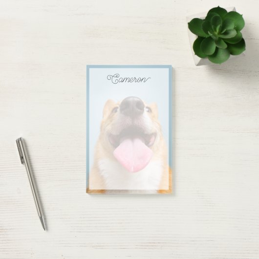 Kutest Baby Animals | Corgi Tongue Post-it® Notes (Kantoor)