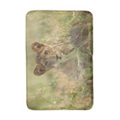 Kutest Baby Animals | Cute Baby Lion Cub Badmat (Voorkant Verticaal)