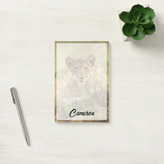 Kutest Baby Animals | Cute Baby Lion Cub Post-it® Notes (Kantoor)