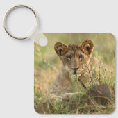 Kutest Baby Animals | Cute Baby Lion Cub Sleutelhanger (Voorkant)
