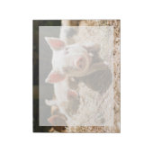 Kutest Baby Animals | Cute Baby Piglet Notitieblok (Linkerzijde)