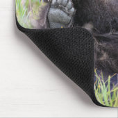 Kutest Baby Animals | Cute Brown Beer Cub-spellen Muismat (Hoek)