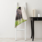 Kutest Baby Animals | Cute Brown Beer Cub-spellen Sherpa Deken (In situ)